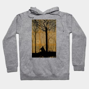 Figure in a park Hoodie